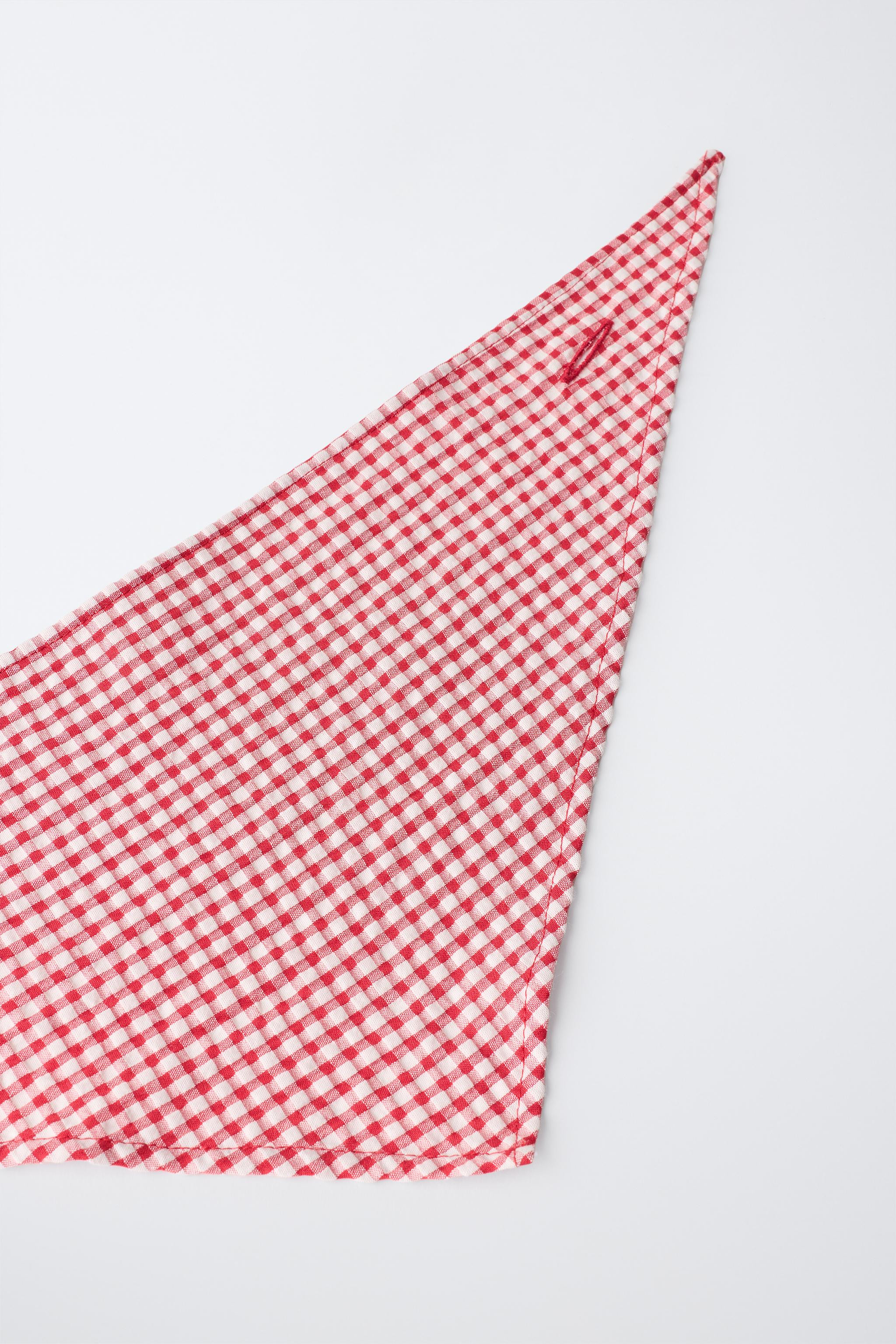 GINGHAM BANDANA | Zara Canada