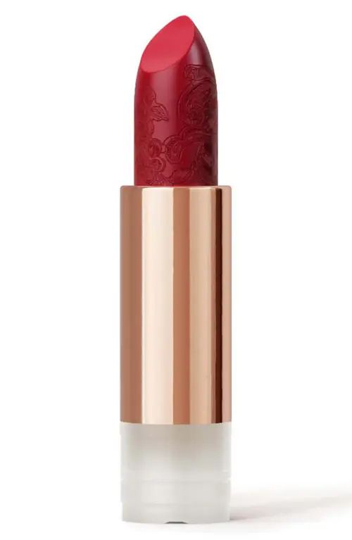 La Perla Refillable Matte Silk Lipstick in Venetian Red Refill at Nordstrom | Nordstrom