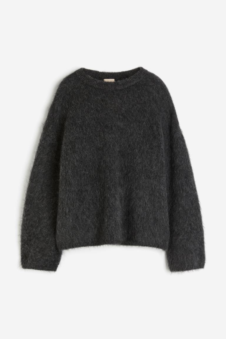 Oversized mohair-blend jumper | H&M (UK, MY, IN, SG, PH, TW, HK)