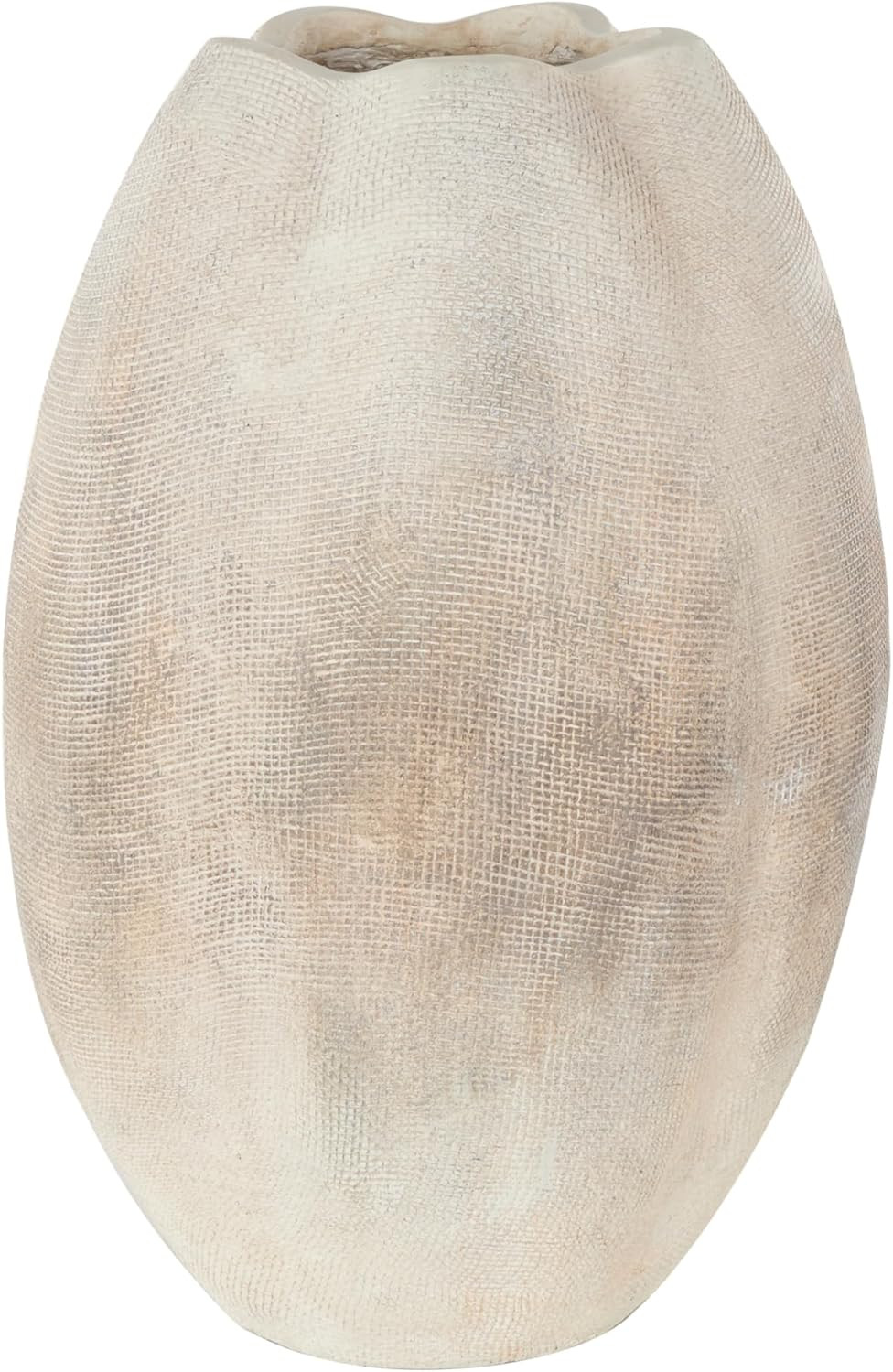 Deco 79 Magnesium Oxide Decorative Vase Antique Centerpiece Vase with Checkered Patterns, Flower ... | Amazon (US)