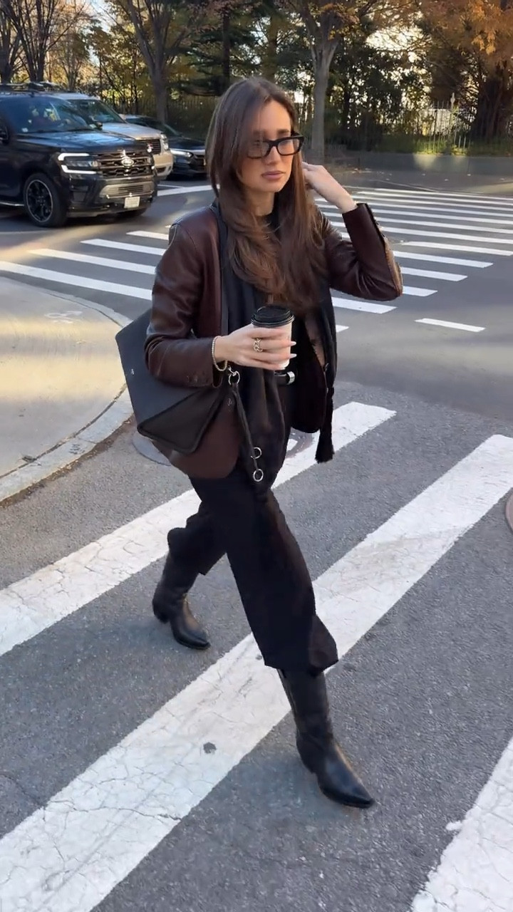 OOTD in NYC 🤎