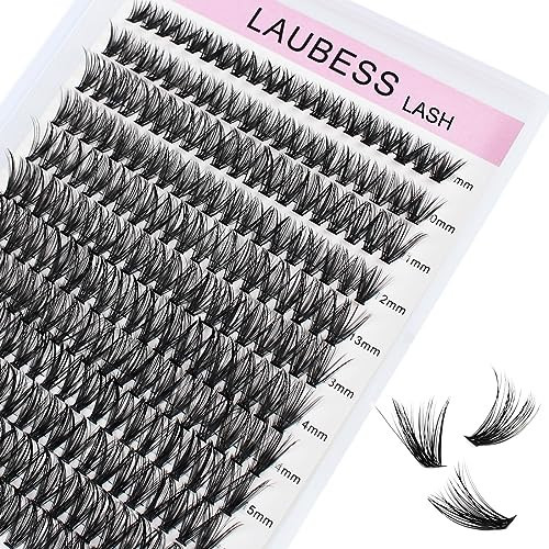 Lash Clusters DIY Eyelash Extensions 40D 0.05 Mixed Tray Cluster Eyelash Extensions D Curl Natural Individual Lashes | Amazon (US)
