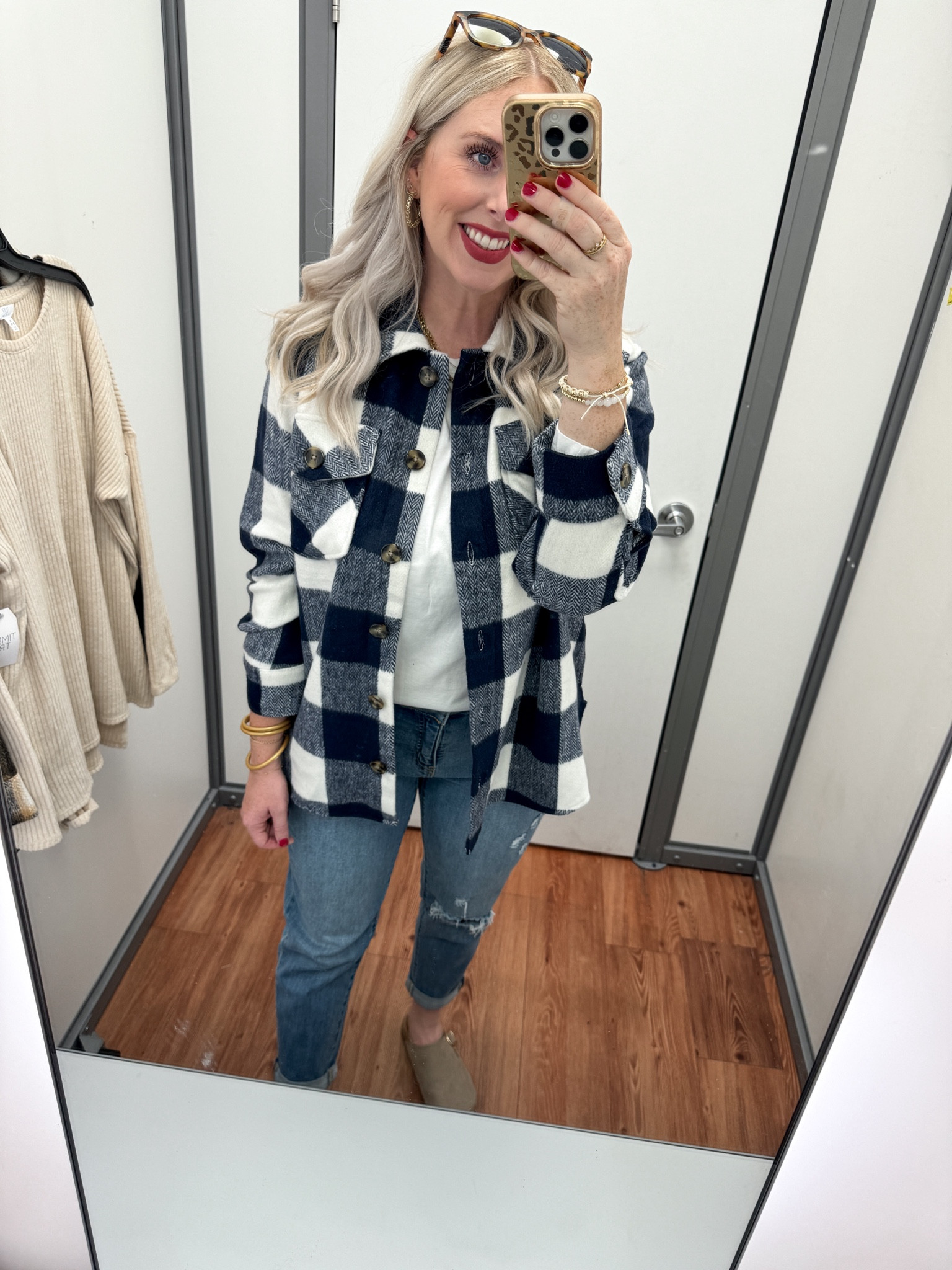 Walmart plaid shacket, time and tru, Walmart try on, Walmart fashion 

Medium 

#LTKStyleTip #LTKFindsUnder50 #LTKBacktoSchool