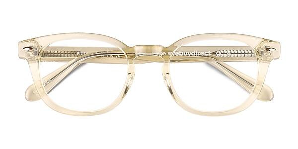 Pique Oval Yellow Full Rim Eyeglasses | Eyebuydirect | EyeBuyDirect.com