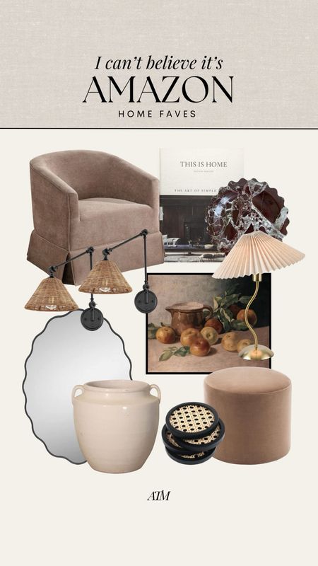 Amazon Home finds + faves!

amazon home, amazon finds, amazon deals, amazon furniture, amazon home decor, accent chair, sconce, affordable home finds, budget friendly home finds, coffee table book, lamp, art print, velvet ottoman, vase, mirror, wavy mirror, unique mirror 

#LTKStyleTip #LTKFindsUnder100 #LTKHome