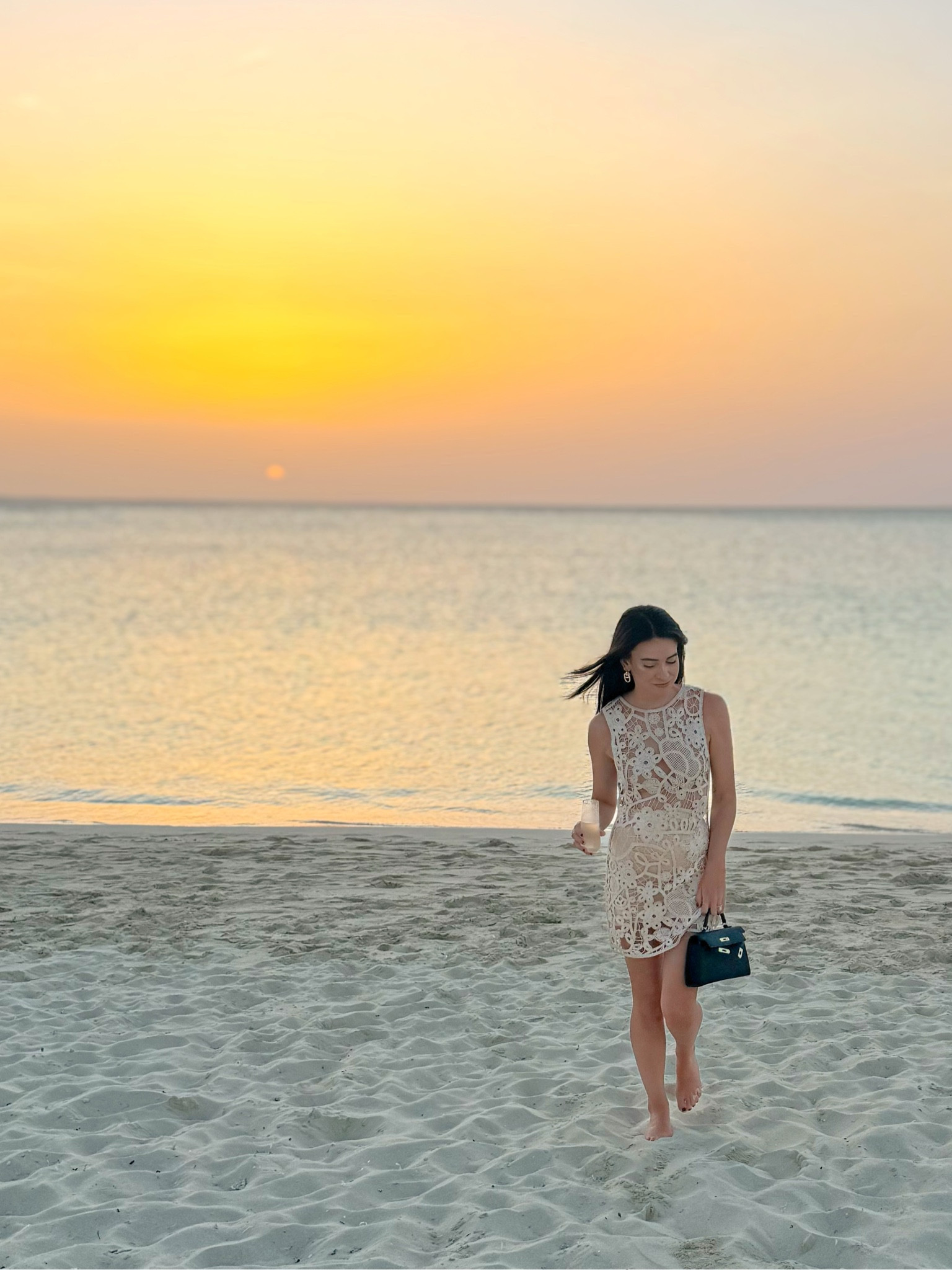 Crochet beach dress, H&M crochet dress, beach coverup, beach dinner outfit, wedding guest, beach wedding, mason handbag, gold earrings 

#LTKSaleAlert #LTKFindsUnder50 #LTKTravel