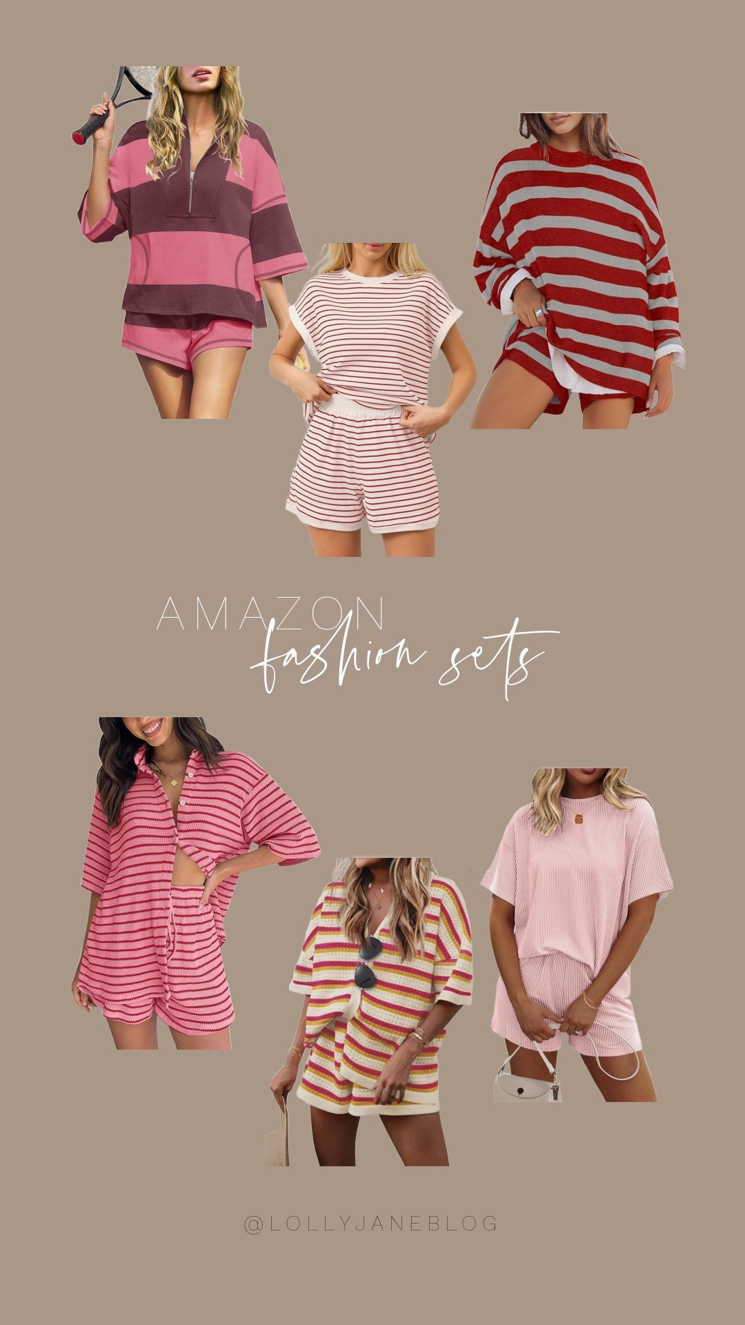 Matching sets are having a major moment—and Amazon Prime Day is coming through with the cutest deals! From bold stripes to playful pops of pink and red, these sets are perfect for summer lounging, errands, or throwing on when you want to feel put together with zero effort. Comfy, colorful, and on sale? Yes, please. 💕✨

#AmazonPrimeDay #MatchingSetGoals #AmazonFashion #PrimeDayStyle #StripesAndPinks #SummerStyle #CozyAndCute #LTKPrimePicks

#LTKHome #LTKStyleTip #LTKSeasonal