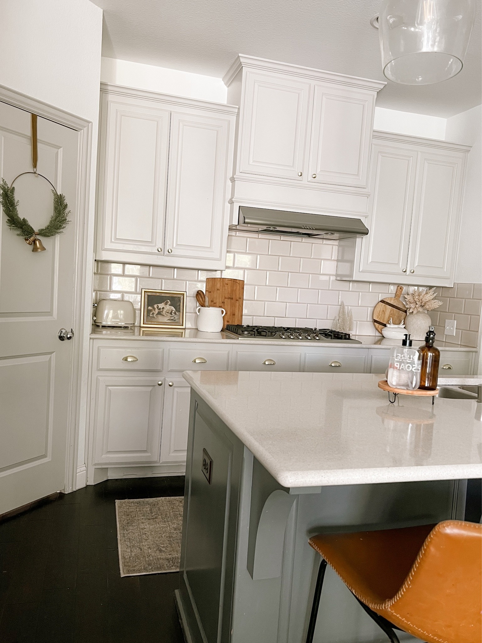 Minimal kitchen Christmas decor wreath and bottle brush trees #targetstyle

#LTKHoliday #LTKhome #LTKSeasonal