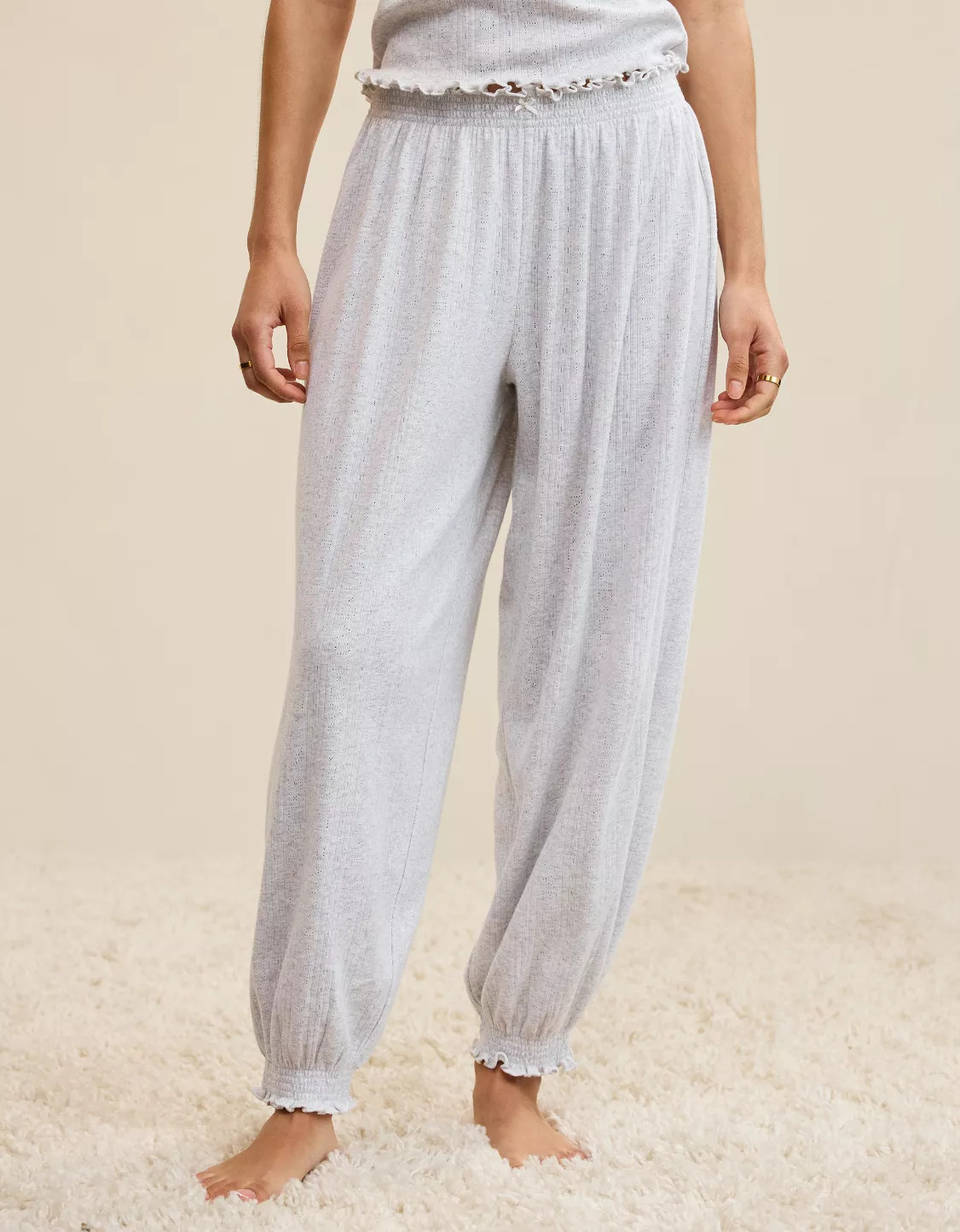 Aerie Pointelle Balloon Pant | Aerie