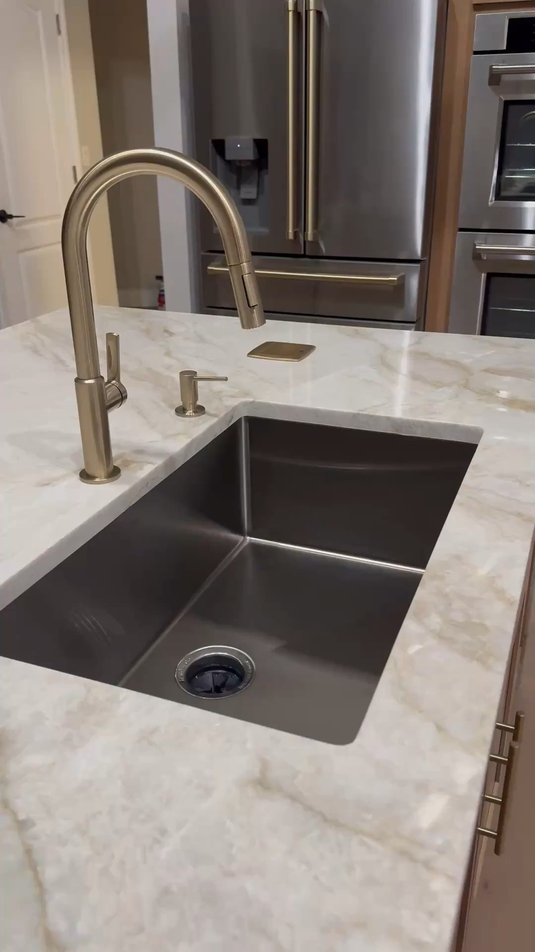 Kitchen decor, home renovation, kitchen faucet and sink, refrigerator, amazon home 
￼

#LTKHome #LTKdayinmylife #LTKmomlife