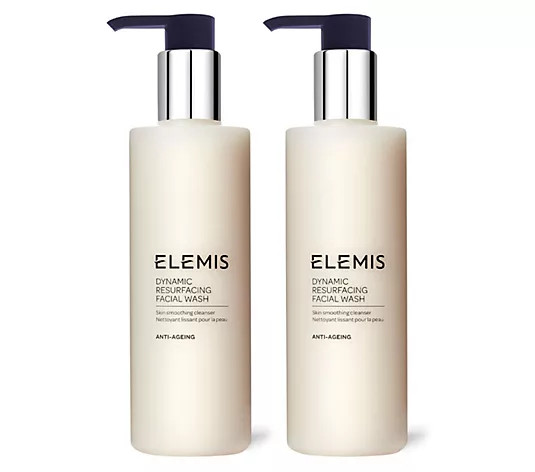ELEMIS Dynamic Resurfacing Facial Wash Duo - QVC.com | QVC
