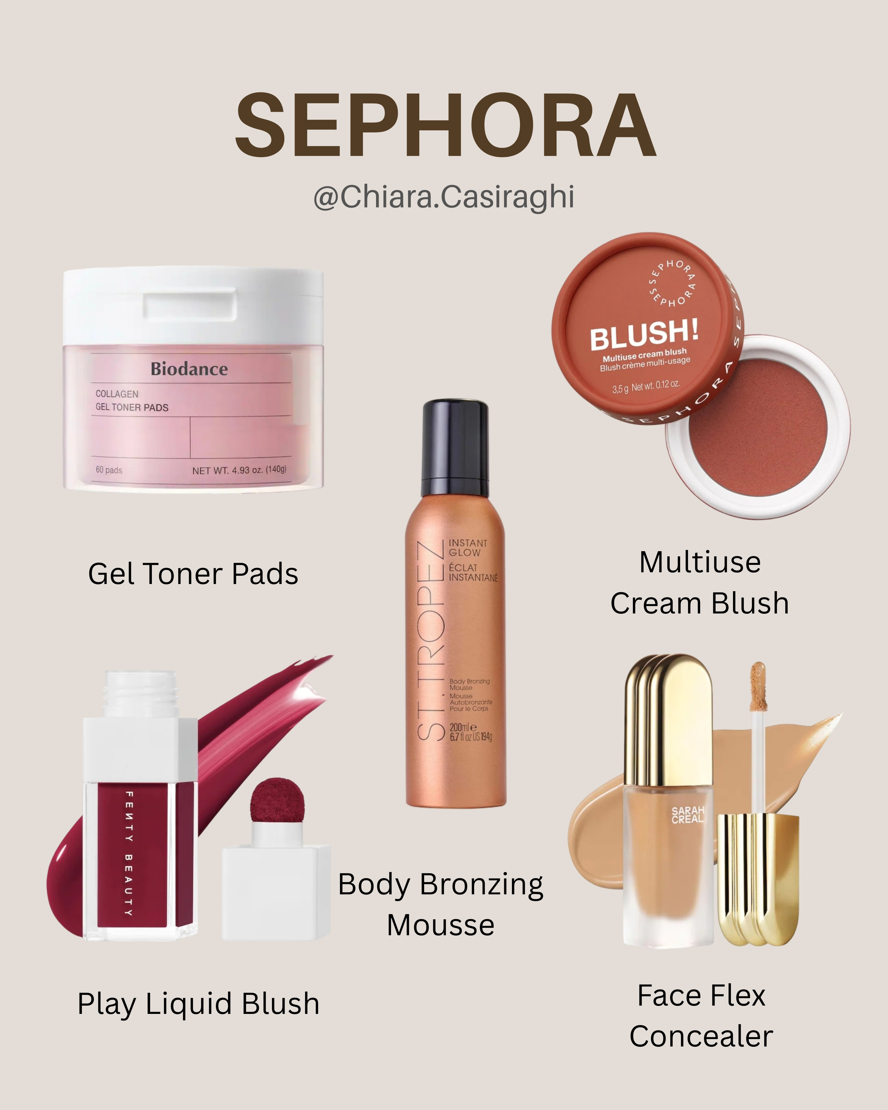 Discover the latest Sephora beauty finds that are currently trending. These high-performance products are essential for achieving a flawless look and refreshing your daily glam. Save this post and shop the collection through the link in bio! #SephoraHaul #BeautyFavorites #SephoraFinds 

 #LTKselfcare #LTKSaleAlert #LTKBeauty