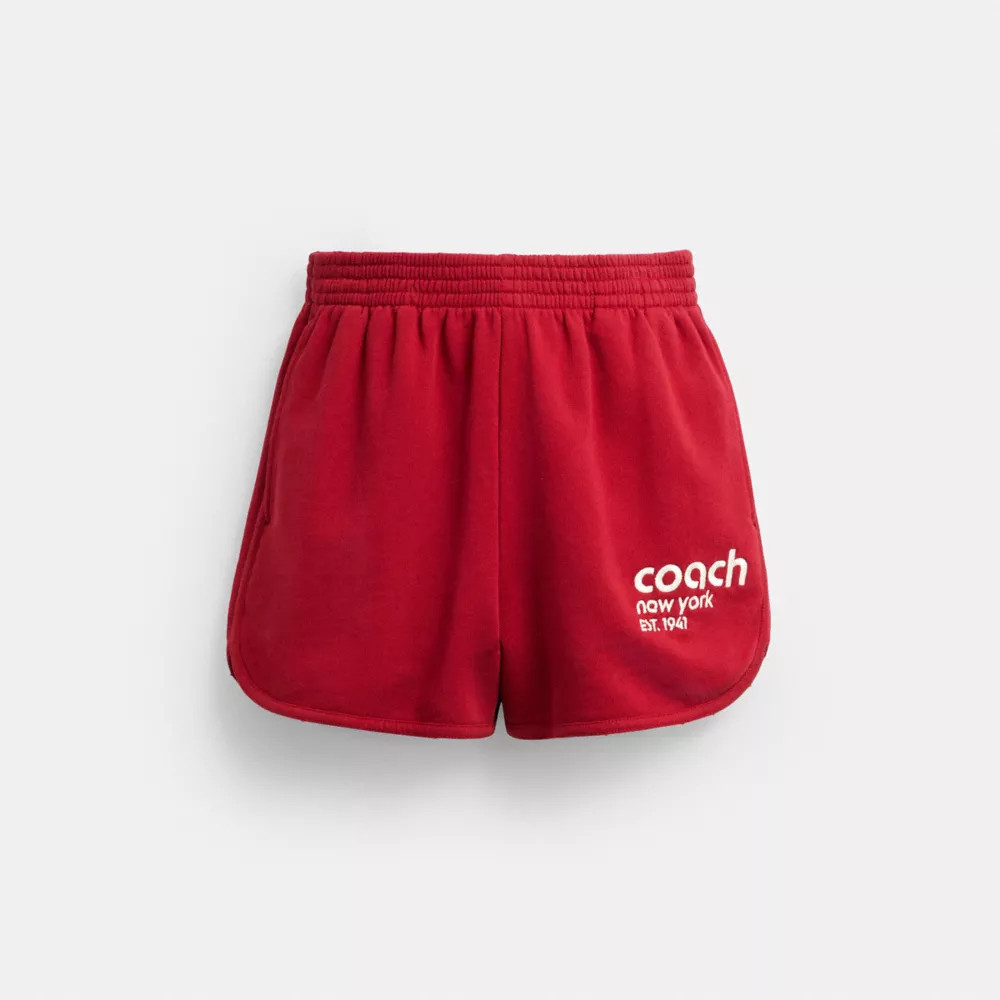 Terry Sport Shorts In Organic Cotton | Coach (US)