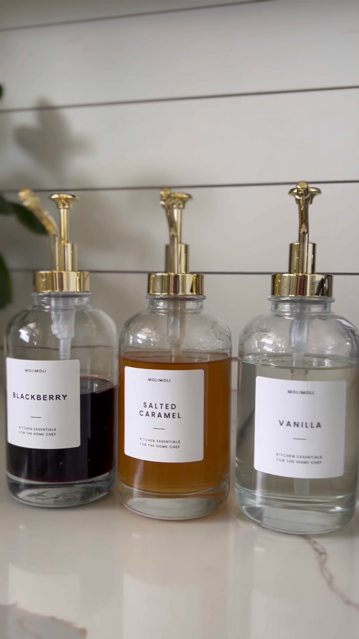 Coffee bar station favorites syrup bottles with labels from MoliMoli on Amazon kitchen necessities finds and must haves gift idea for her 

#LTKunder50 #LTKFind #LTKhome