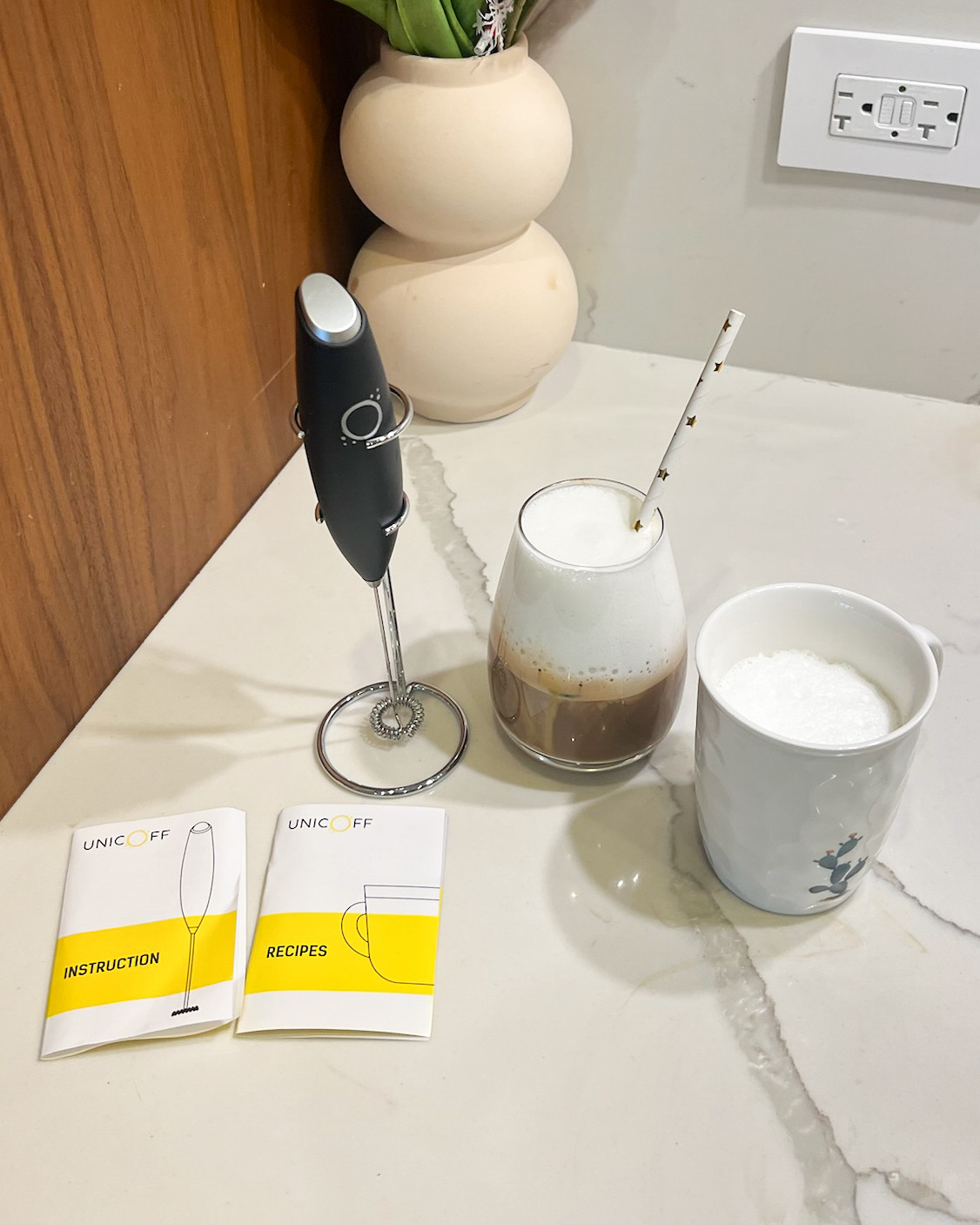 Whip up barista-style lattes, creamy cappuccinos, or frothy matcha in seconds with this handheld milk frother 💨🥛✨. Small but mighty—perfect for coffee lovers and matcha fans alike 💚☕. Elevate your morning ritual at home! 🌿

#CoffeeLovers #MorningRitual #MilkFrotherMagic #MatchaTime #AmazonFinds #LTKhome #KitchenEssentials #DailyCoffeeFix #FrothyGoodness #HomeCafeVibes #DrinkMixer #AmazonMustHave #KitchenFavorites #Coffeetime #CafeStyleAtHome 

 