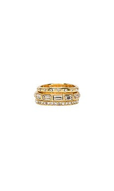 BaubleBar Amber Ring Set in Gold from Revolve.com | Revolve Clothing (Global)