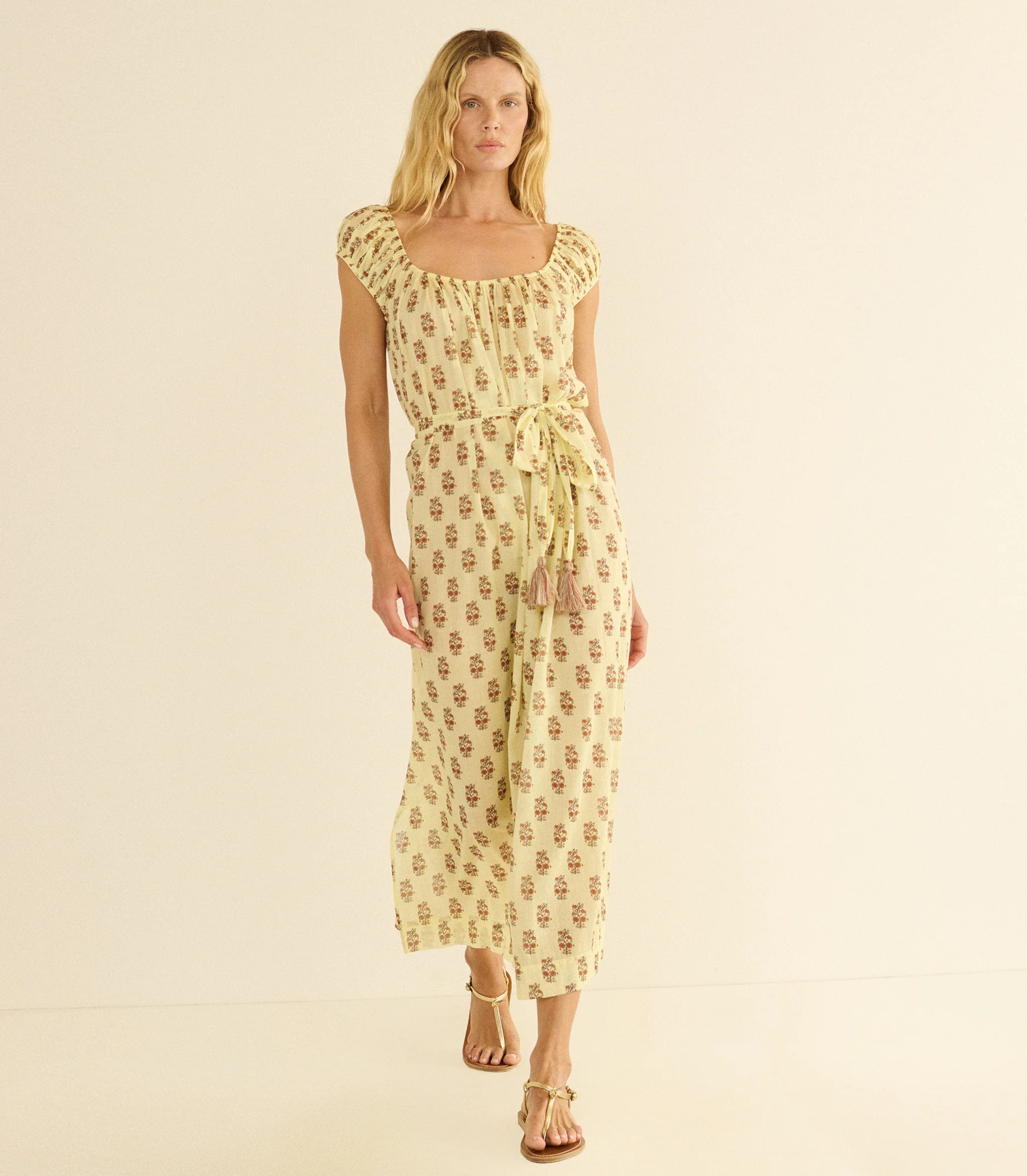 Meadowlark Dress - Dandelion Grove | DÔEN | DOEN