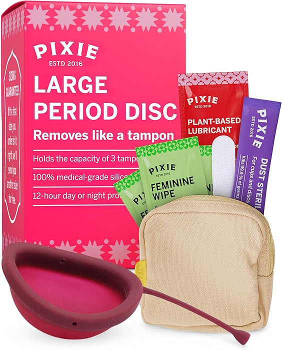 Pixie Menstrual Disc for Feminine Care - Ranked 1 for Best Tampon Alternative Period Disc - 100% ... | Amazon (US)