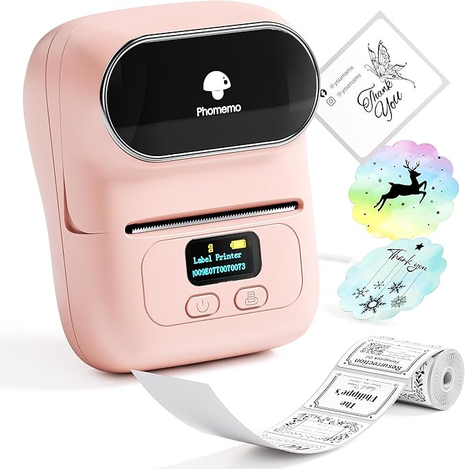 Phomemo Label Printer - M110 Thermal Label Printer Barcode Label Maker Mini Bluetooth Sticker Pri... | Amazon (US)