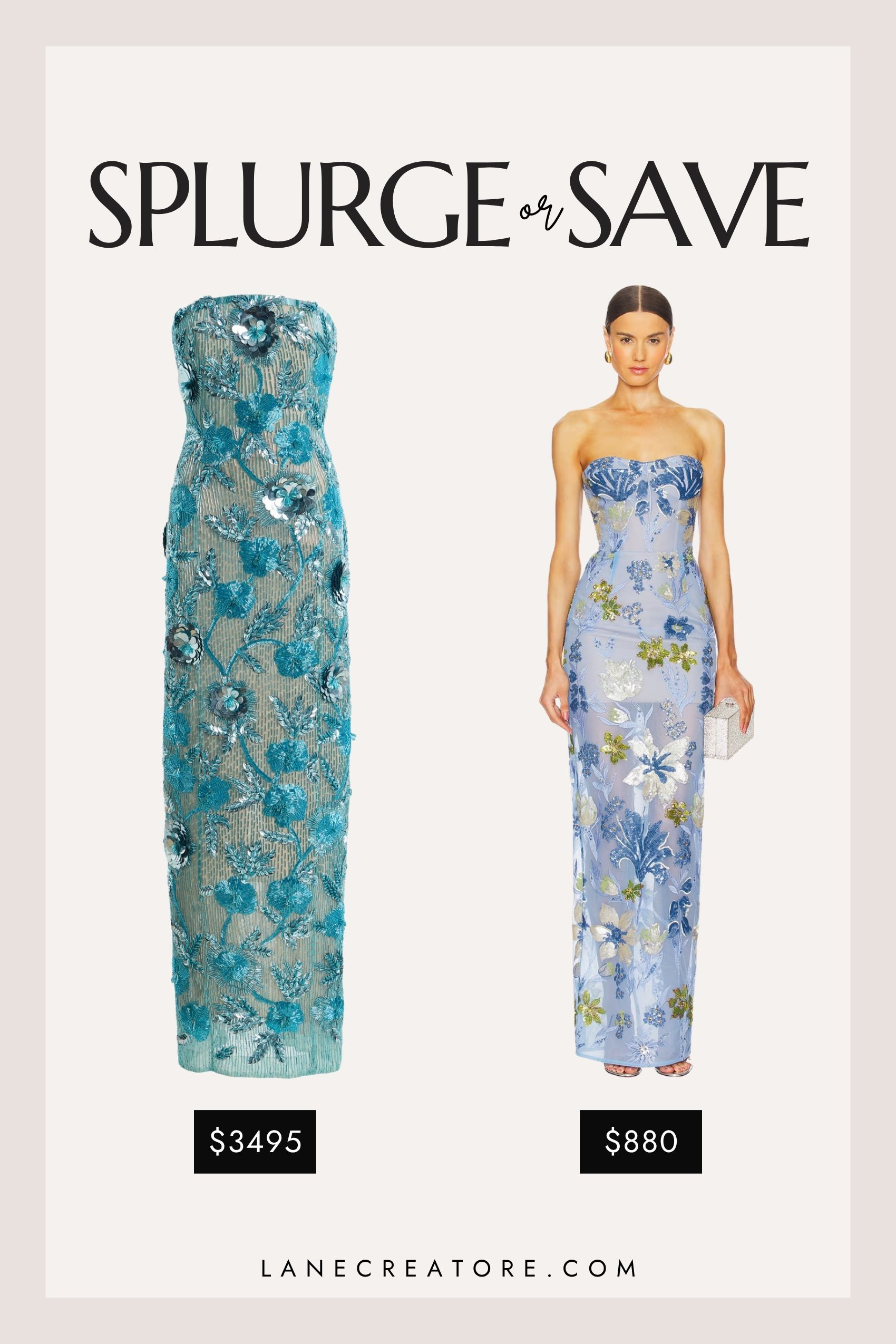 Rachel Gilbert Blue Embellished Gown Dupe. Splurge or save? 💫

.
.
.

Tags: rachel gilbert blue dress dupe. rachel gilbert pierre gown dupe. rachel gilbert embellished gown dupe. rachel gilbert inspired dress. blue embellished gown. blue floral gown. strapless embroidered dress. formal blue dress. wedding guest gown. luxury evening dress. sequin floral gown. blue maxi dress. 

 