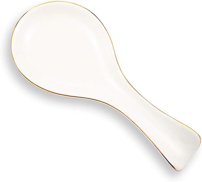 Ceramic Spoon Rest Spoon Holder Stovetop Spoon Holder for Kitchen Stove Coffee Bar Accessories (B... | Amazon (US)