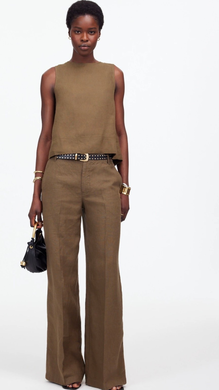 No one looks bad in linen set that looks this good 👏🏾 

Pants come in #tall for my tall girlies!

#LTKMidsize #LTKStyleTip #LTKSeasonal