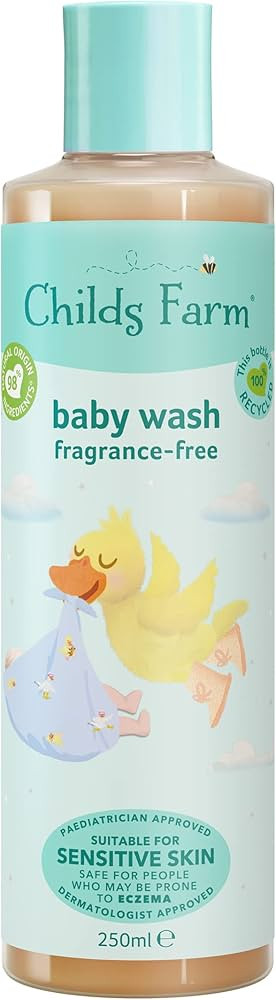 Childs Farm baby wash unfragranced 250ml | Amazon (US)
