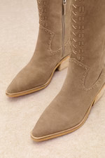 Alessia Boot in Taupe | lauren nicole