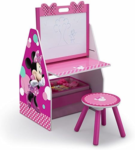 Delta Children Kids Easel and Play Station – Ideal for Arts & Crafts, Drawing, Homeschooling an... | Amazon (US)