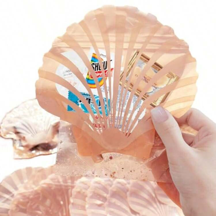 Seashell Bags Beach Themed Hangover Recovery Kit Stand Up Pouch Resealable Bags For Bachelorette ... | SHEIN