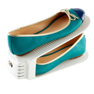 like-it® Shoe Holder White Pkg/2 | The Container Store