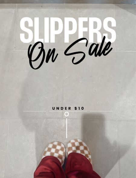 Slippers on sale

Target finds- checkered slippers - fuzzy slippers - loungewear - pajamas - men’s slippers - women’s slippers - gifts under $25 - ugg slippers look for less - tazz look for less 

#LTKsalealert #LTKshoecrush #LTKfindsunder50