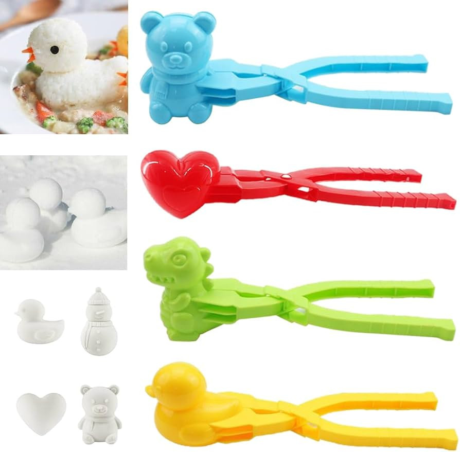 AIIONP Duck Rice Mold, Rice Duck Mold DIY Animal Shapes Sushi Molds, Rice Shaper Mold Duck Rice S... | Amazon (US)