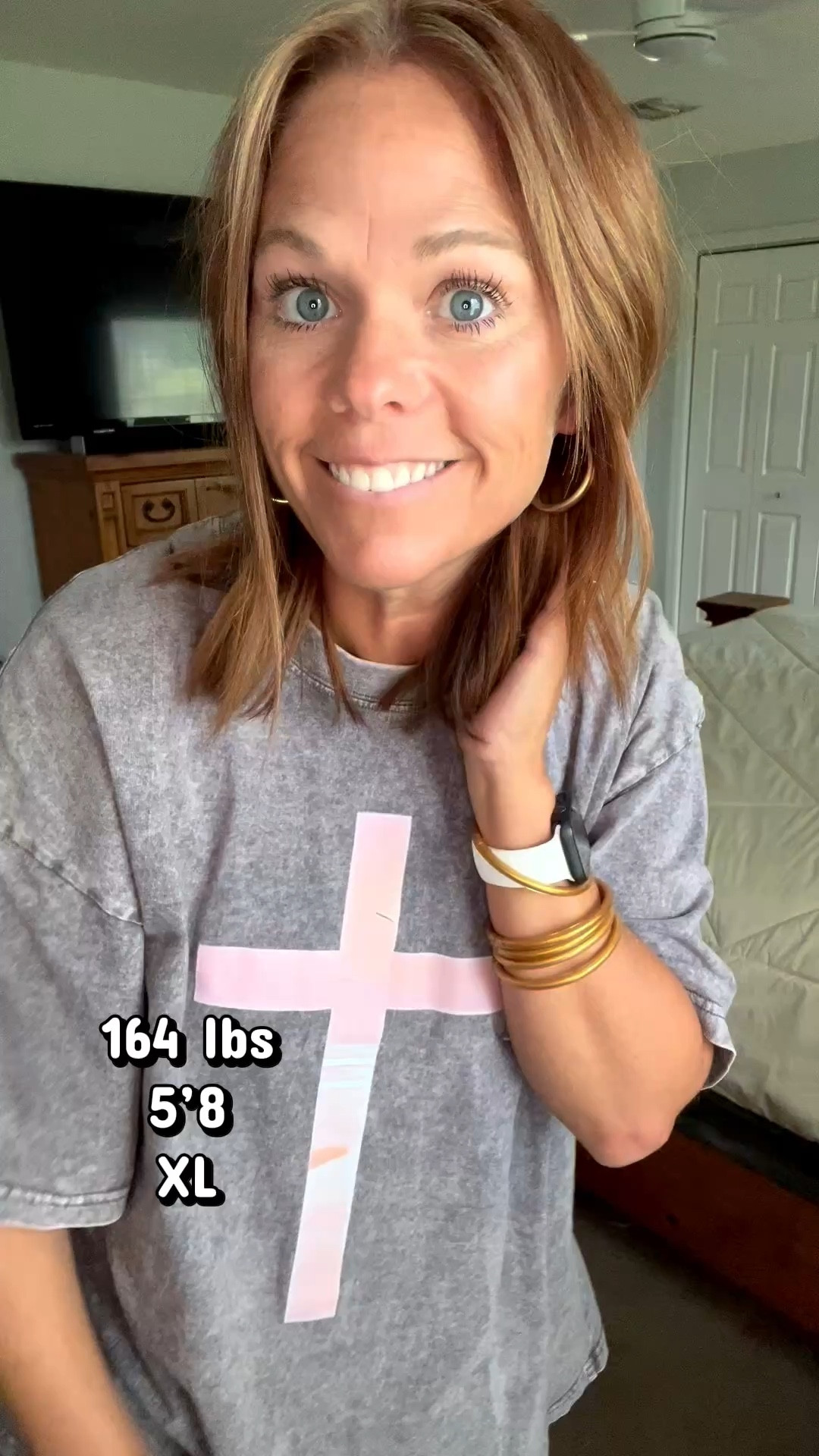 Love this simple tee and the pastel colors. Check out the link below for everything I’m wearing! 

#LTKmomlife #LTKgrwm #LTKootd