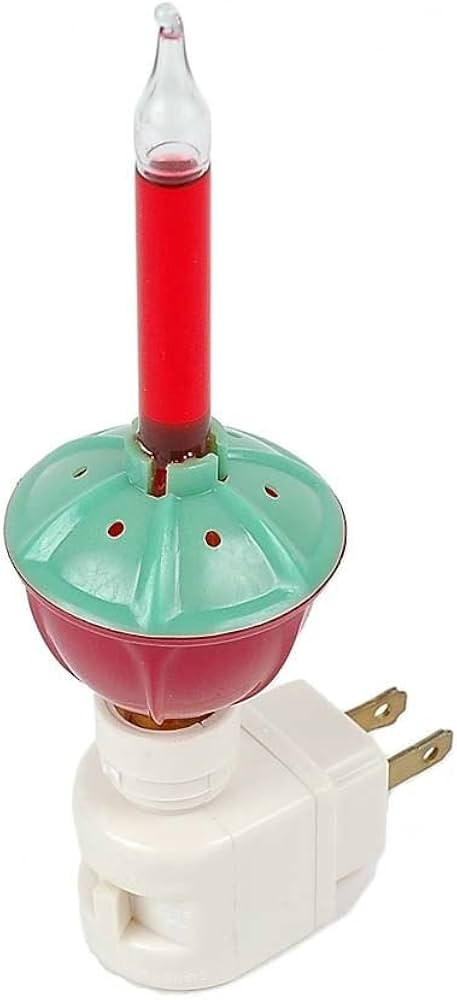 Novelty Lights Traditional Red Bubble Night Light, 1 Pack, 120 V Outlet | Amazon (US)