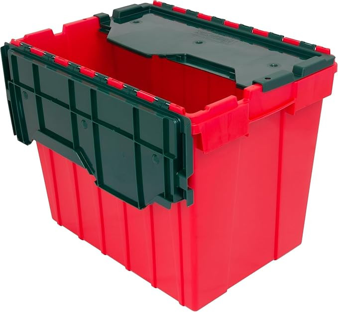 Akro-Mils KeepBox 18 Gallon Storage Container, Nesting and Stackable Plastic Storage Box with Lid... | Amazon (US)
