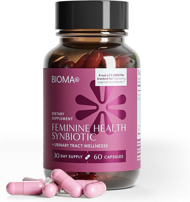 BIOMA Feminine Health Synbiotic - Women's Health Supplement for Healthy Vaginal pH, Urinary Tract... | Amazon (US)