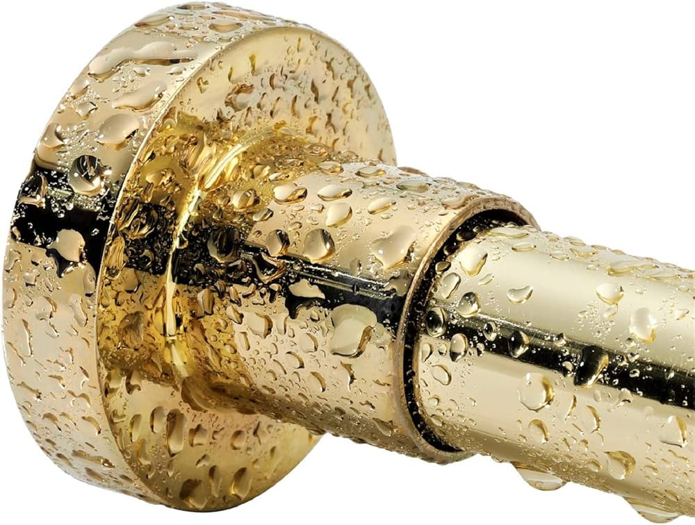 BRIOFOX Spring Tension Curtain Rod 43-73 Inches, Rust-Resistance and Non-Slip Shower Curtain Rod ... | Amazon (US)