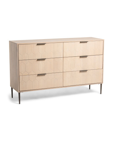 56x35 Rae 6 Drawer Dresser | TJ Maxx