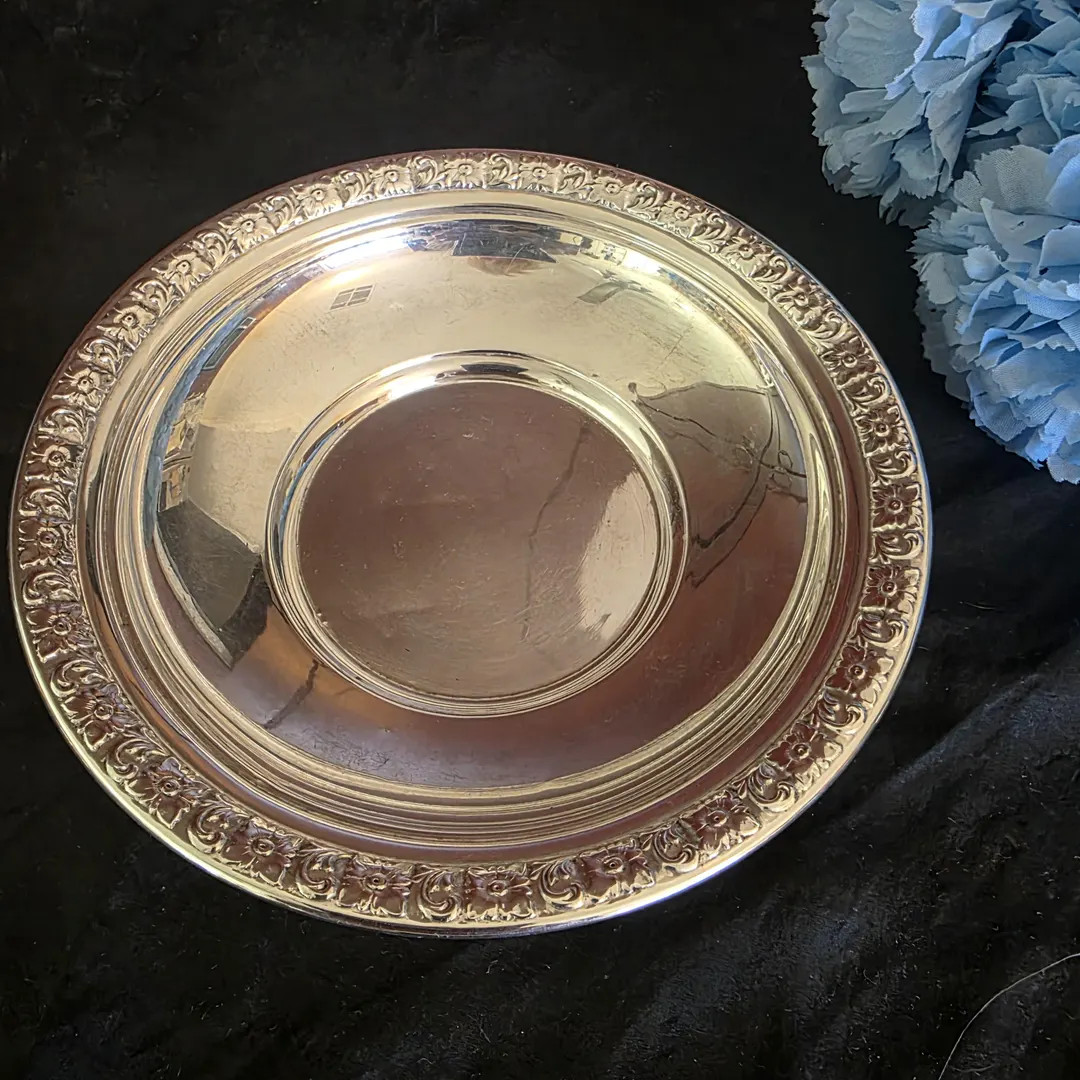 Vintage Sterling Silver Bon Bon Bowl 6.125" Diameter | Etsy (US)