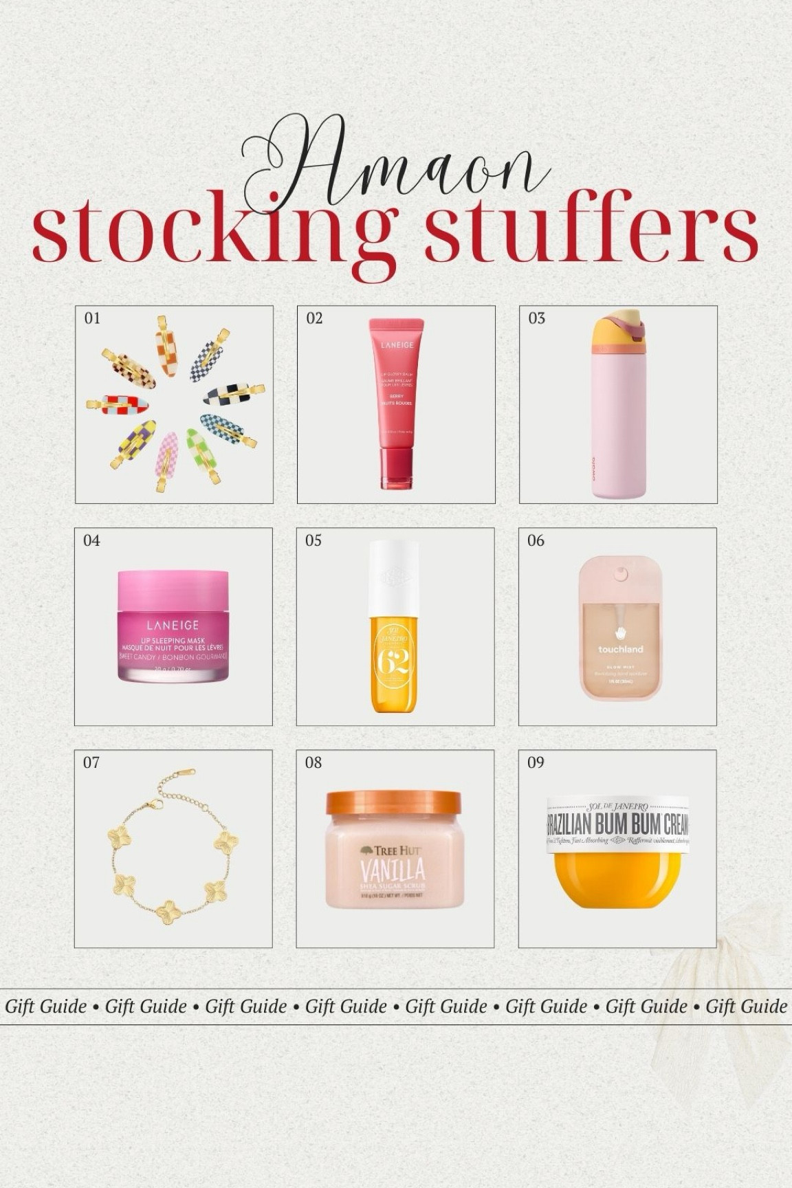 Amazon stocking stuffers for her! These beauty products are great for any woman or teen on your list. 

#LTKHoliday #LTKStyleTip #LTKSeasonal