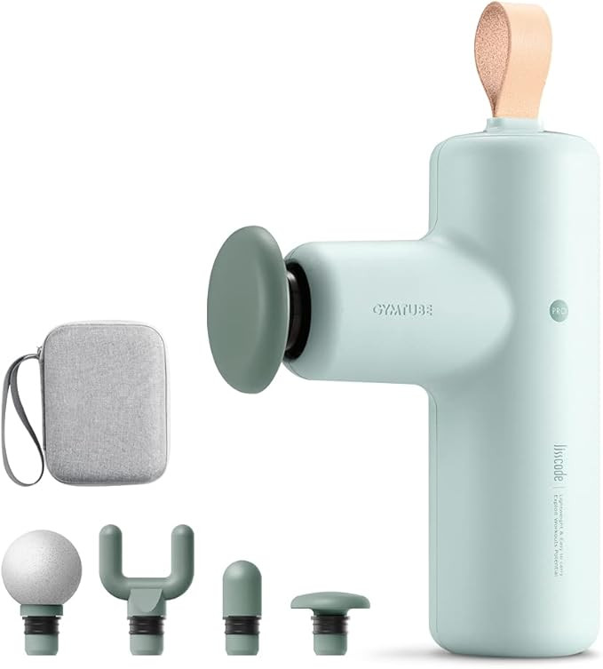 Lisscode Gymtube Percussion Massager for Muscle Soreness- Lightweight Cordless Pastel Colors, Hom... | Amazon (US)