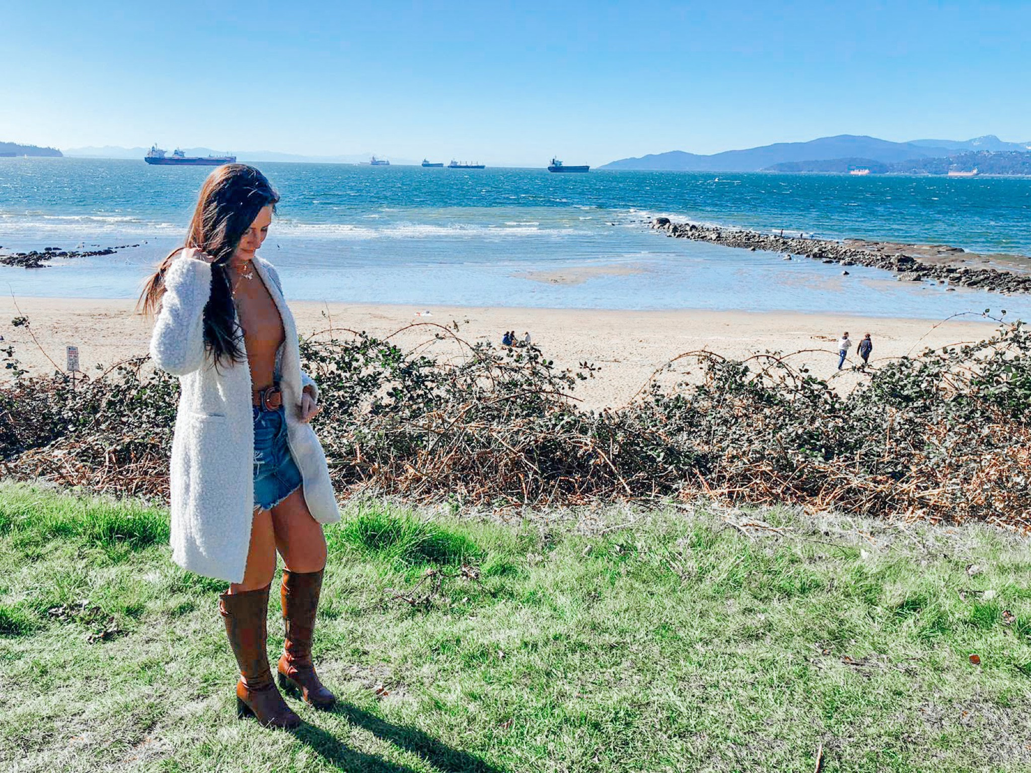 Abercrombie Teddy Long Coat on sale 20%OFF
Agolde Mini Skirt 

#LTKSeasonal #LTKstyletip #LTKsalealert