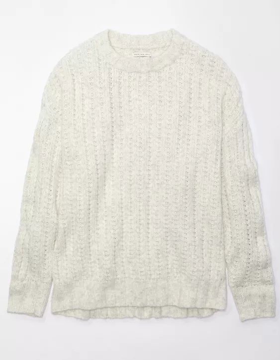 AE Whoa So Cozy Waffle Sweater | American Eagle Outfitters (US & CA)