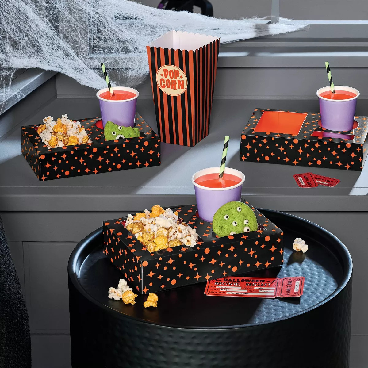 3ct Movie Rectangle Snack Tray Pack - Hyde and EEK! Boutique™ | Target