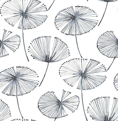 NuWallpaper NU2683 Aya Peel & Stick Wallpaper, White | Amazon (US)