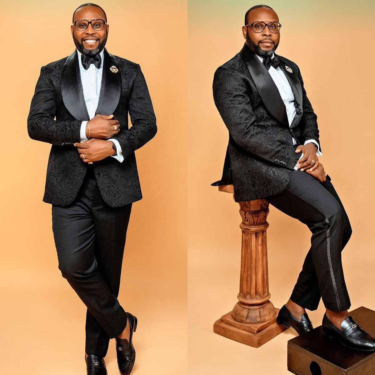 Paisley Jacquard Men Suits Regular Fit Peak Lapel Formal Tuxedos Formal Dinner | eBay | eBay US