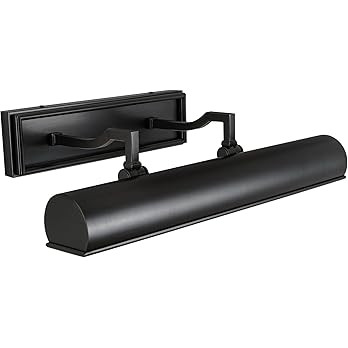 18in Black Picture Lights Hardwired, 3 Light Modern Bronze Picture Light for Wall, Rotatable Art ... | Amazon (US)