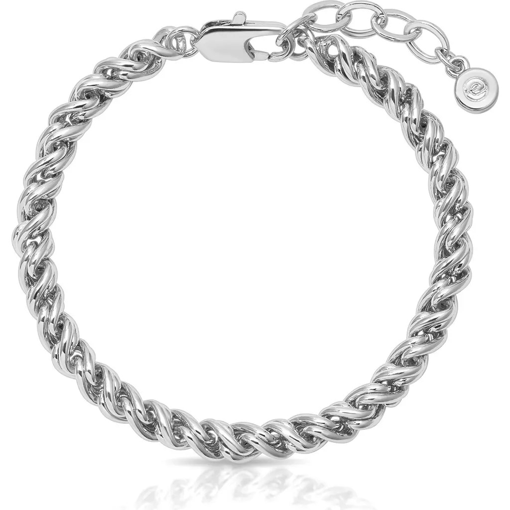 Ettika Spiral Chain Bracelet in Silver at Nordstrom | Nordstrom