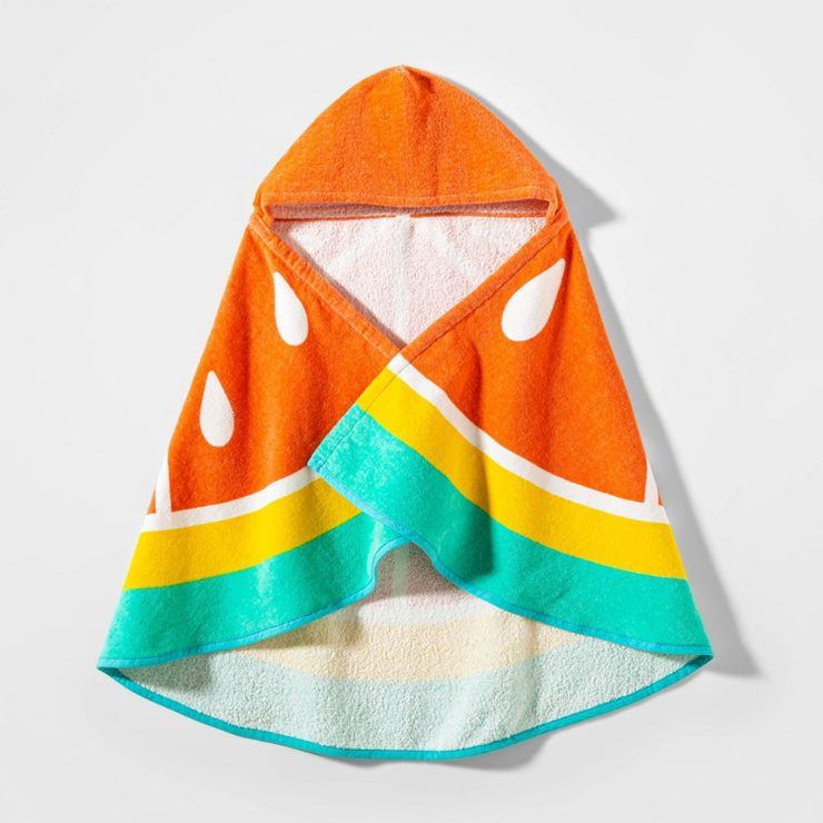 Grapefruit Hooded Beach Towel - Sun Squad™ | Target